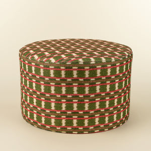 Granada Ikat Upolstered Stool