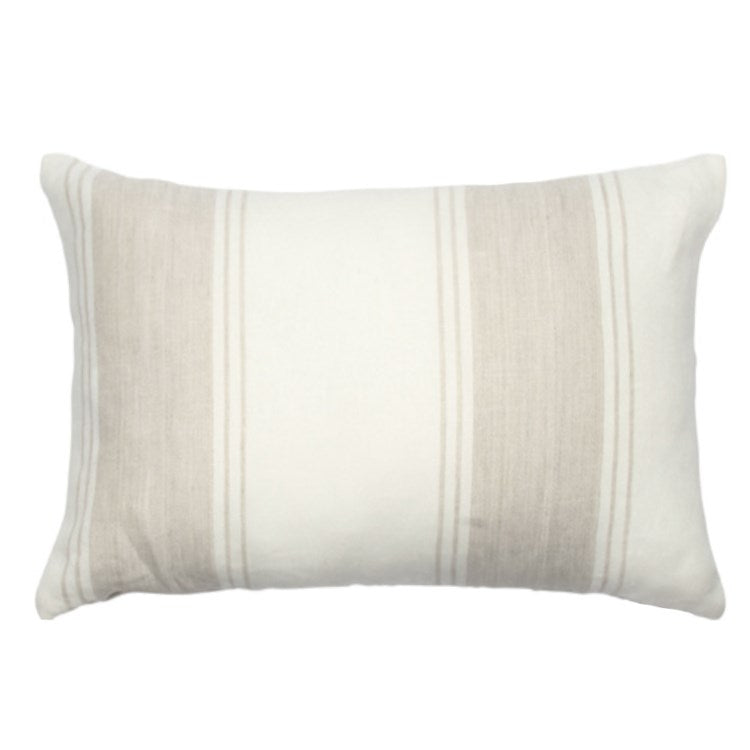 Classic Stripe Linen Rich Cushion (2 Sizes)