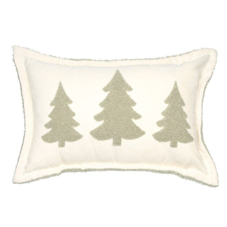 Frosted Tree Cushion Cover 12 X 20"