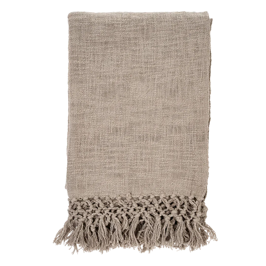 Braided Tassel Throw - by Indaba