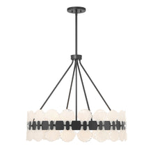 Load image into Gallery viewer, Bancroft 6-Light Chandelier in Matte Black