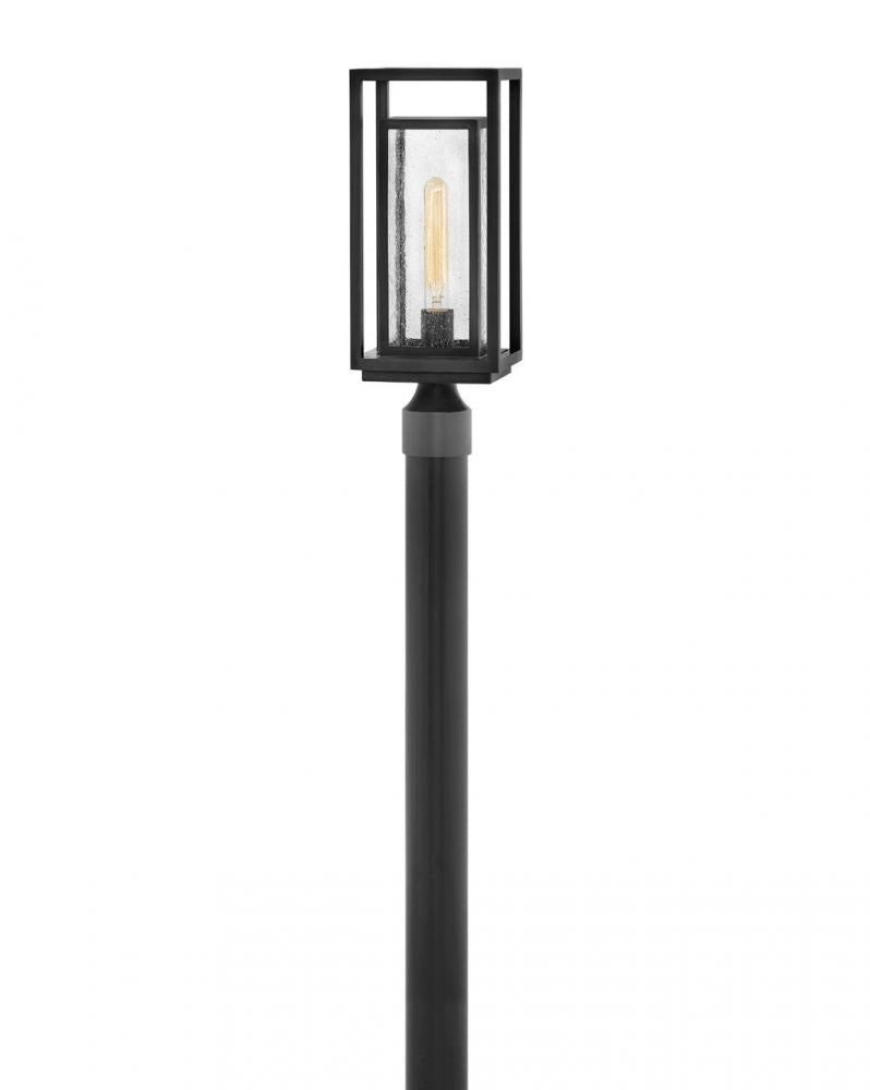 Medium Post Top or Pier Mount Lantern 12v - Black