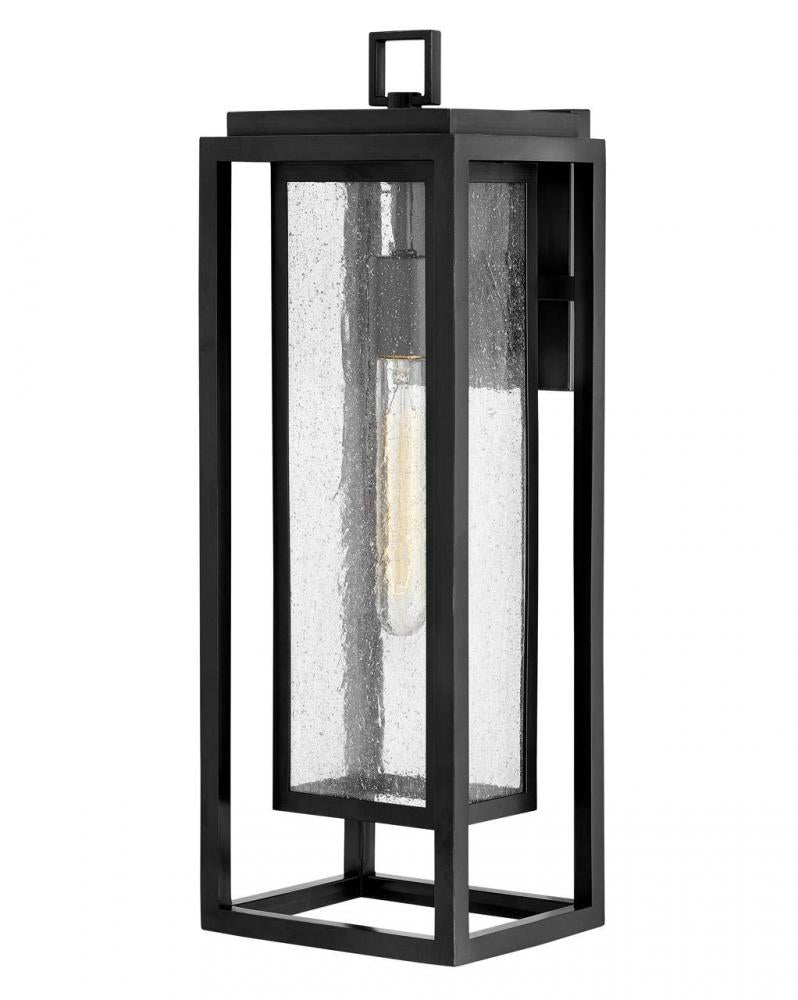 Medium Outdoor Wall Mount Lantern - Black