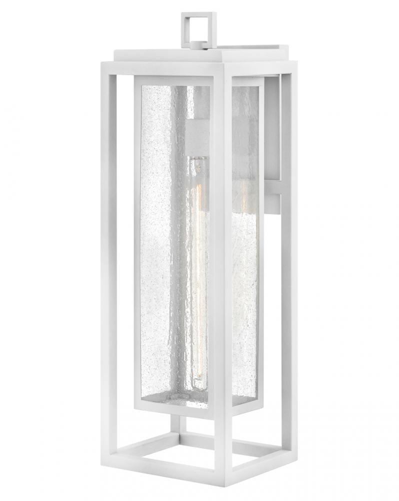 Large Wall Mount Lantern - White