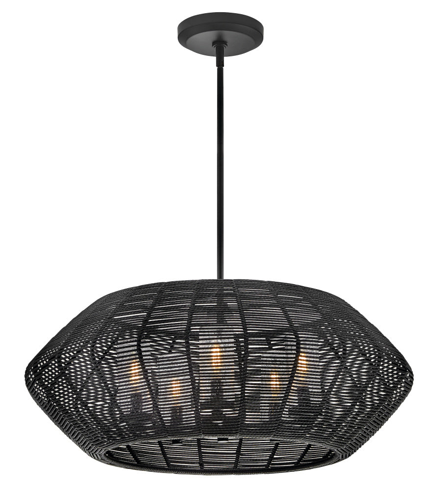 Medium Single Tier Chandelier - 10385BK