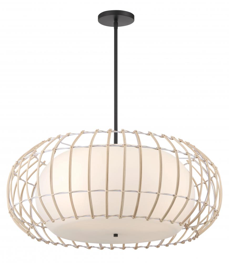 Watermill by Robin Baron - 4 Light Pendant