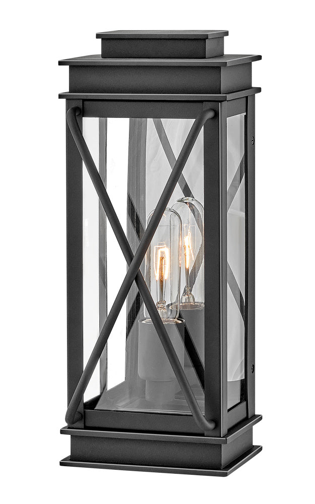 Medium Wall Mount Lantern - Museum Black