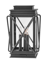 Load image into Gallery viewer, Medium Pier Mount Lantern - Museum Black