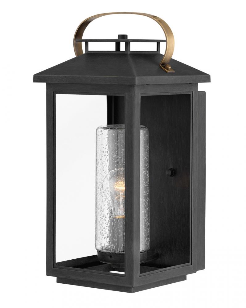 Medium Wall Mount Lantern - Black
