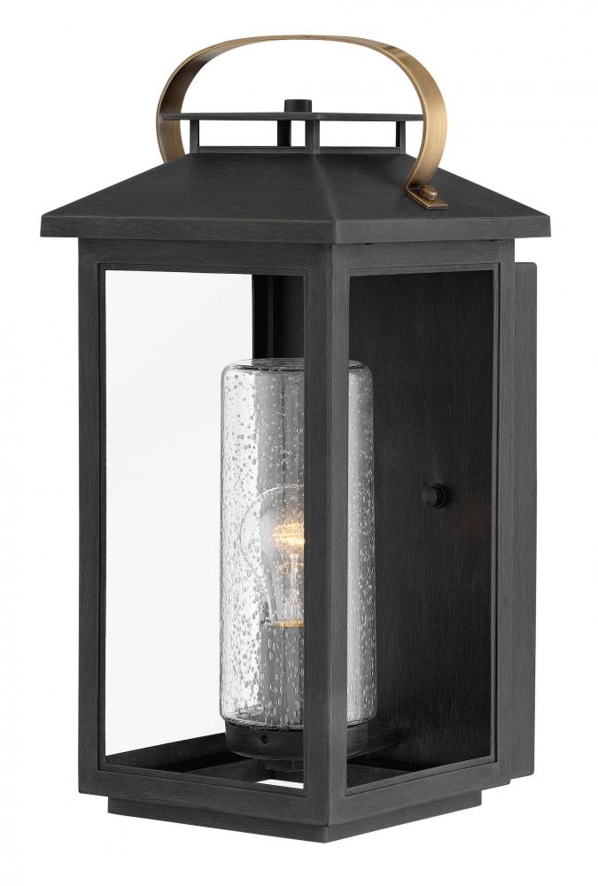 Medium Wall Mount Lantern - Black
