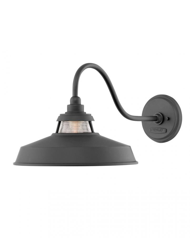 Small Wall Mount Barn Light - Black