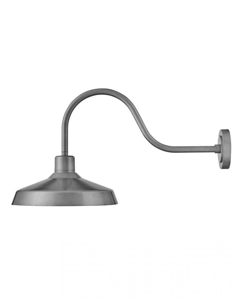 Medium Wall Mount Barn Light - Aluminum