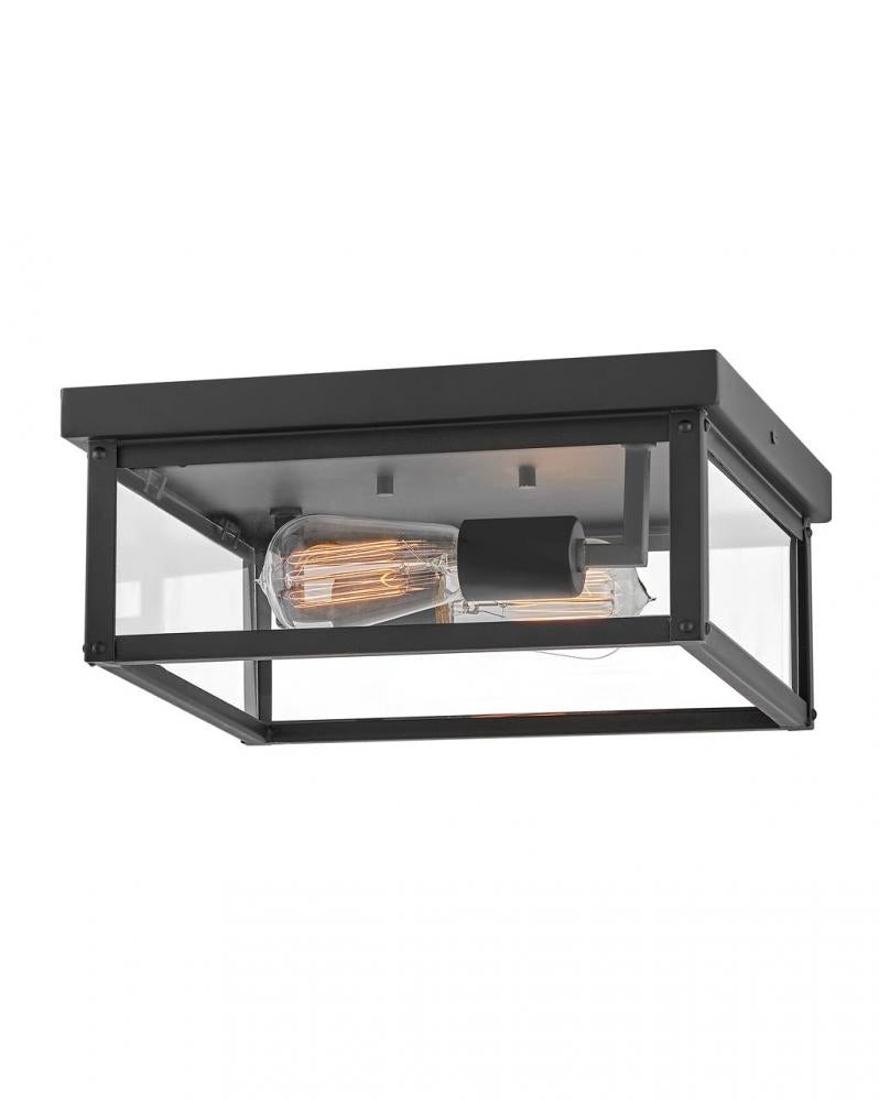 Small Flush Mount - Black