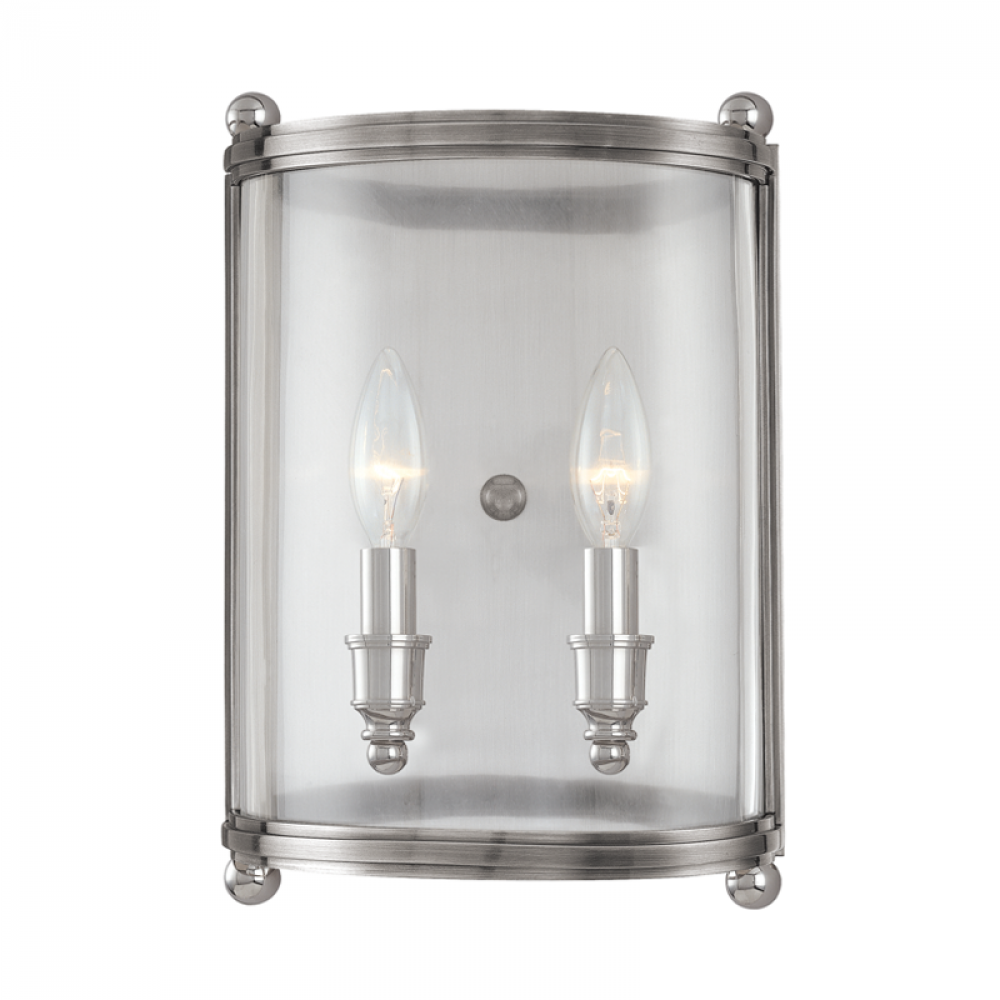 2 LIGHT WALL SCONCE