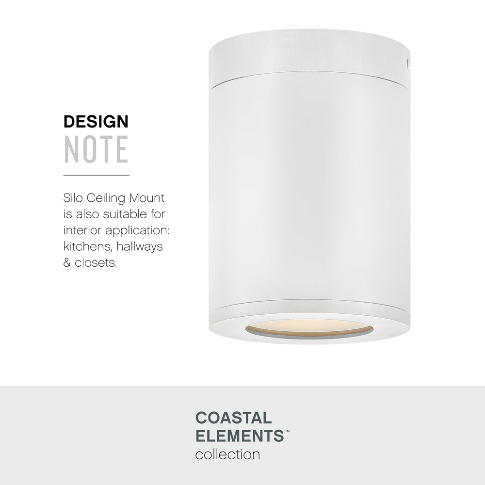 Extra Small Flush Mount - White