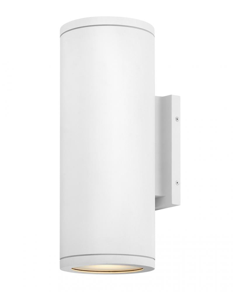 Medium Wall Mount Lantern - White