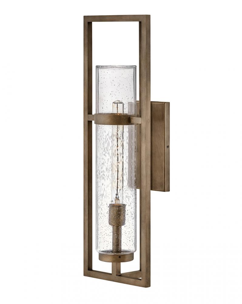 Large Wall Mount Lantern - Bronze