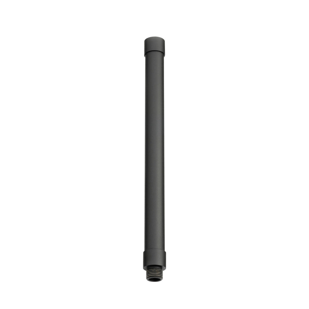 12" Male Female Riser in Black Brass