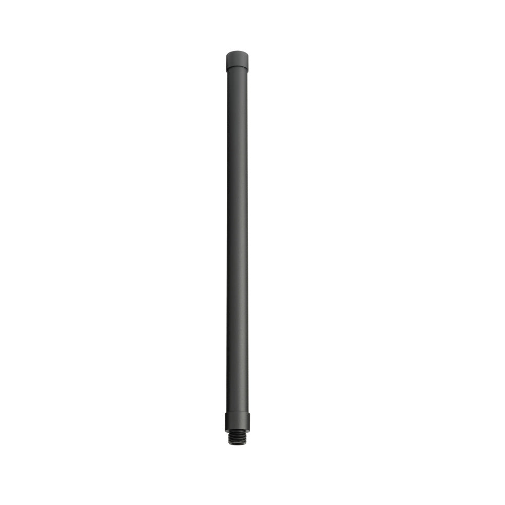 18" Male Female Riser in Black Brass
