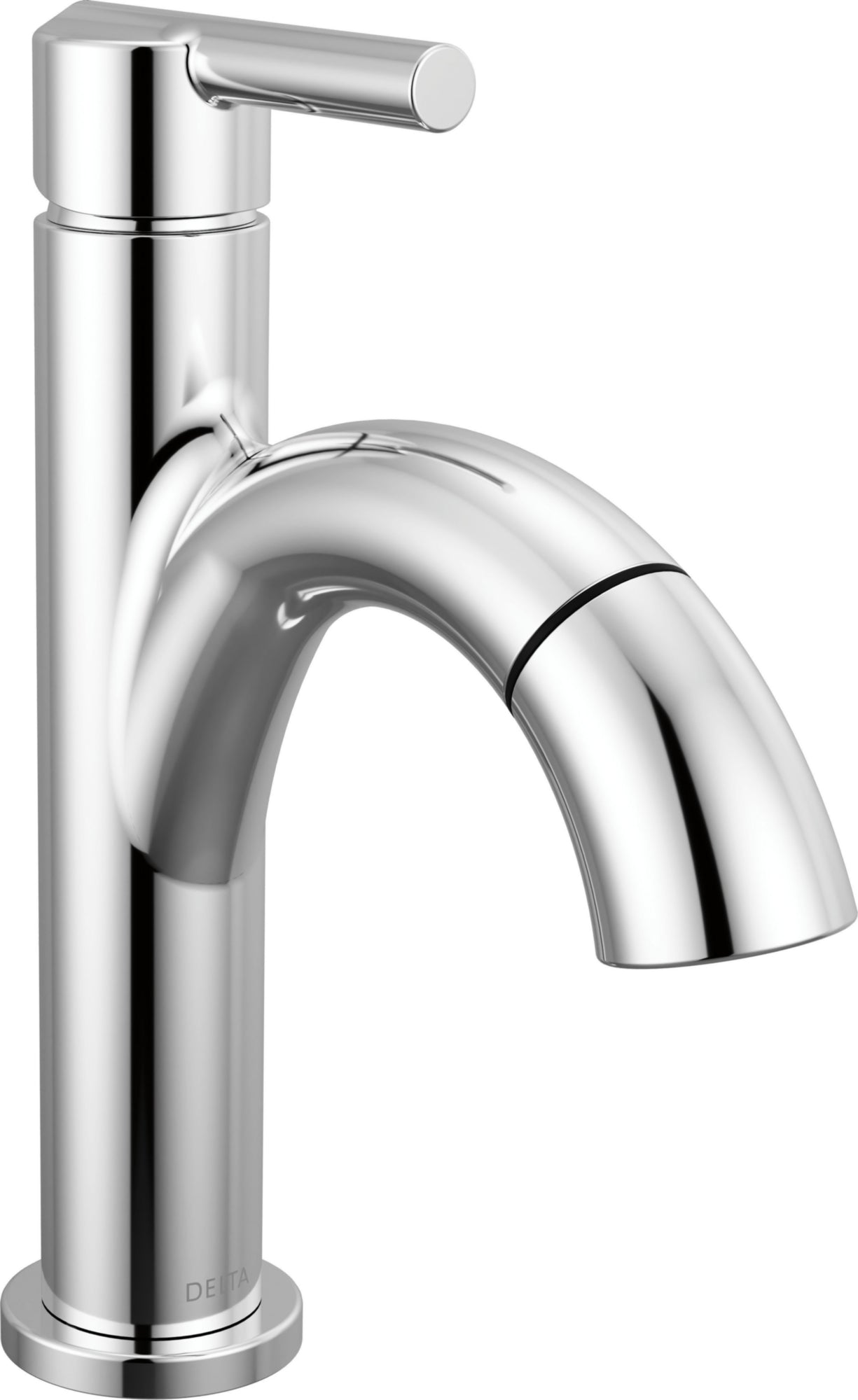 SINGLE HANDLE PULL-DOWN BATHROOM FAUCET