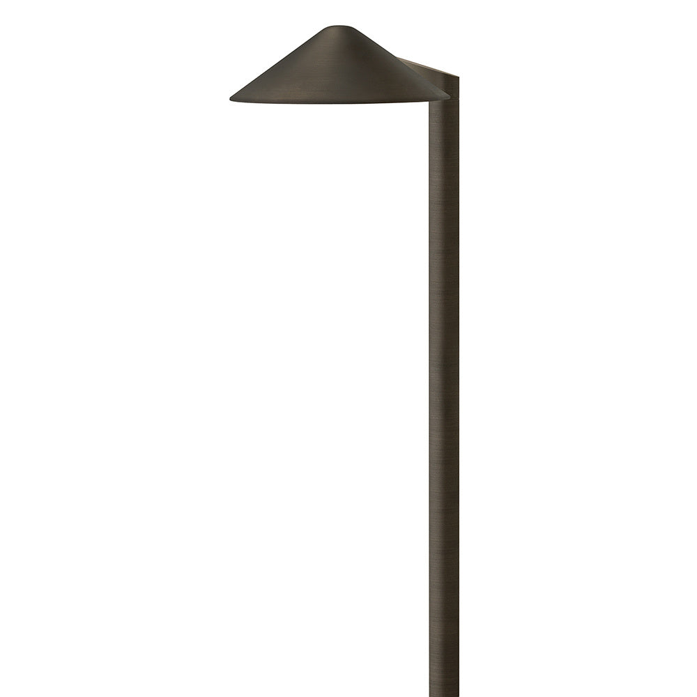 12V Round Side Mount LED Path Light - Black|Brass|Combination Finishes