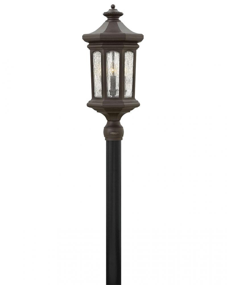LARGE POST MOUNT LANTERN
