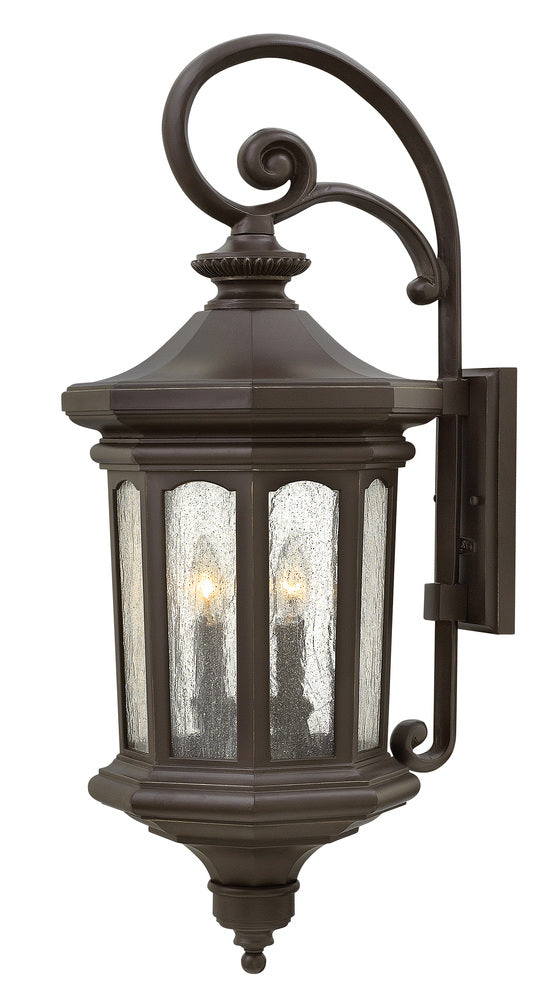 Large wall Mount Lantern - Bronze