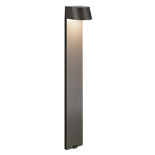 Load image into Gallery viewer, 12 Volt 2700K LED 23.6" Flared Top Path Light in Textured Architectural Bronze