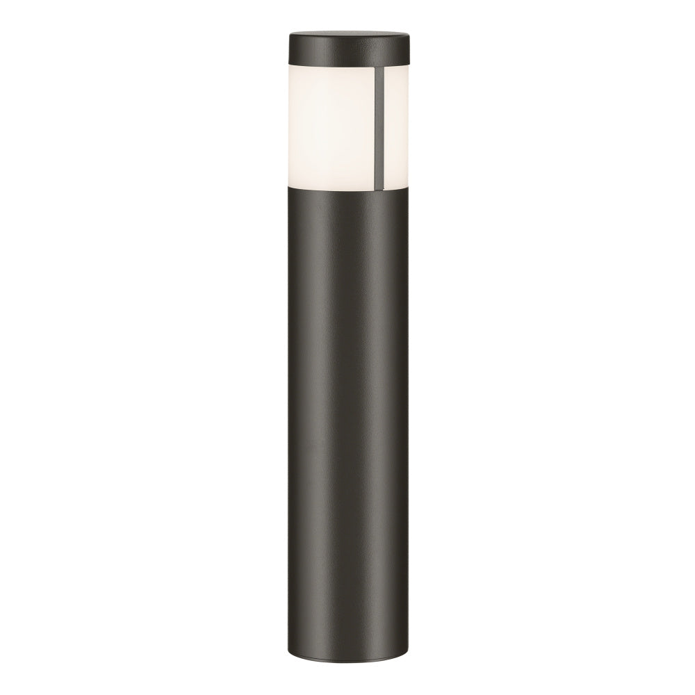 12 Volt 2700K LED 15.2" Round Bollards in Textured Architectural Bronze