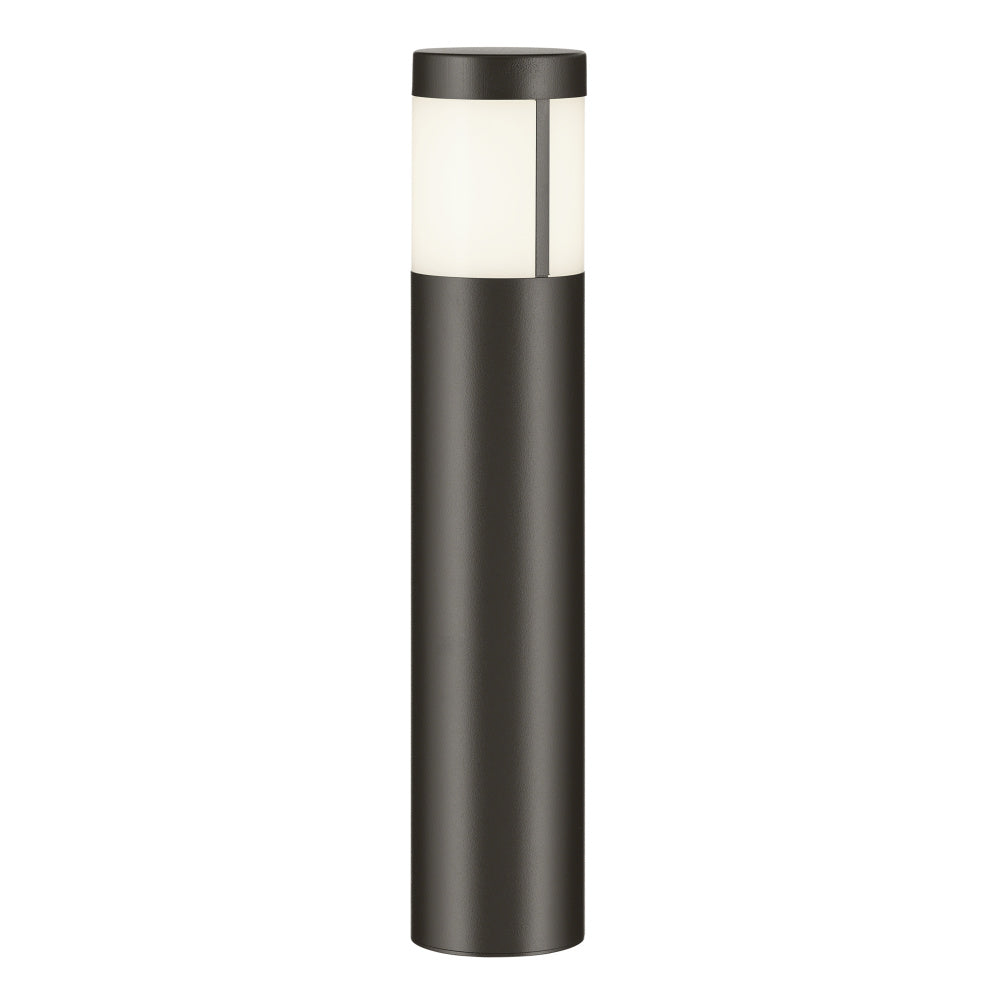 12 Volt 3000K LED 15.2" Round Bollards in Textured Architectural Bronze