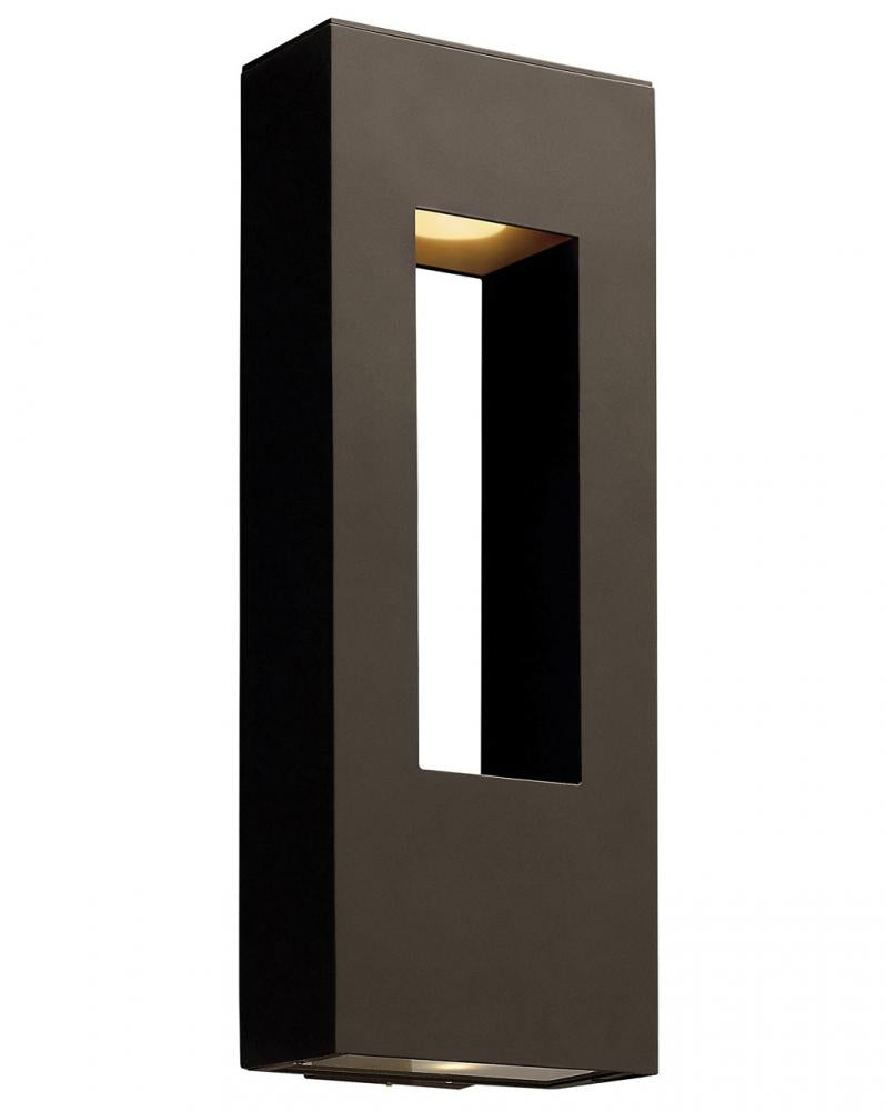 Large Wall Mount Lantern - Bronze