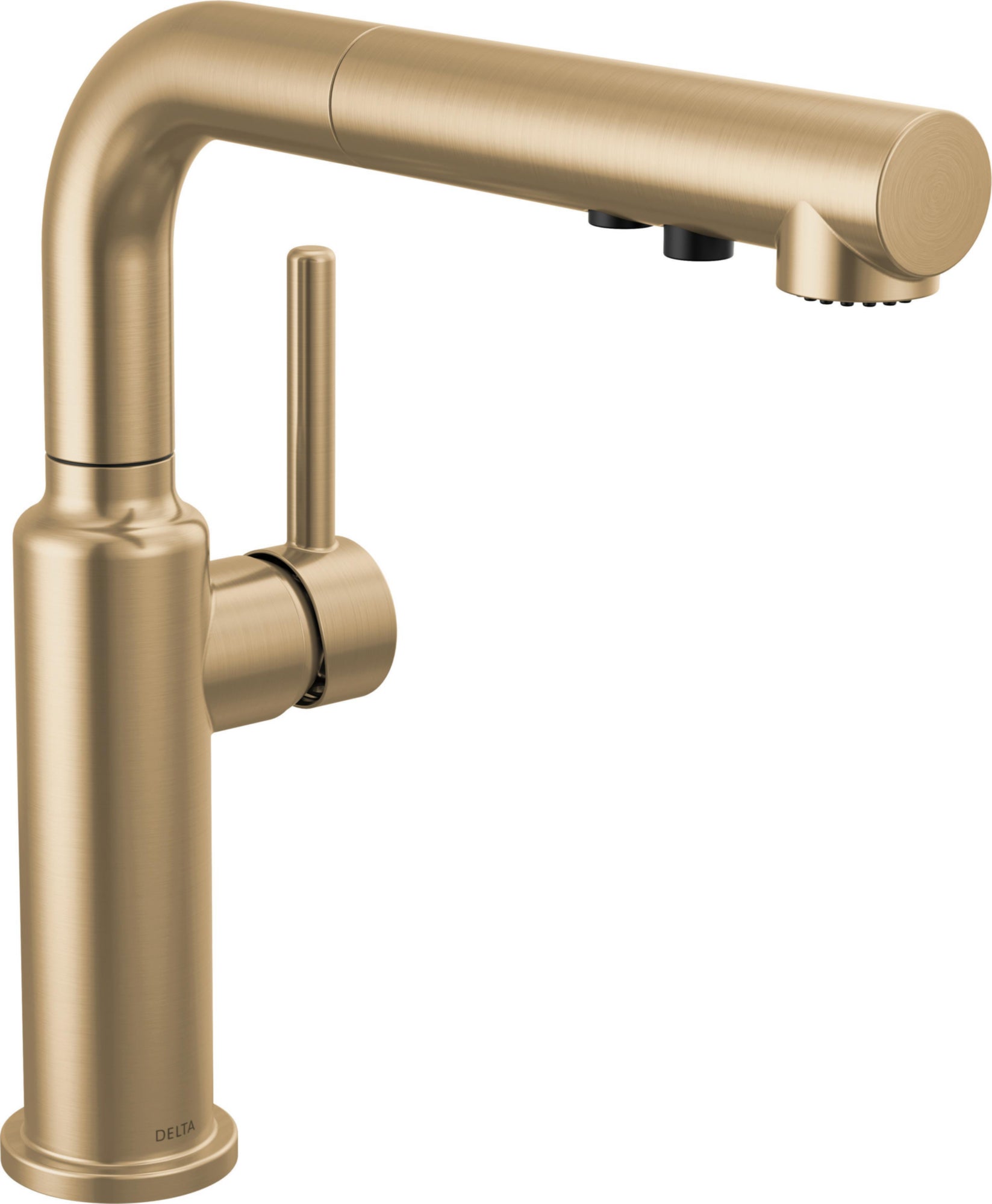 DANERI PULL-OUT KITCHEN FAUCET CHAMPAGNE BRONZE