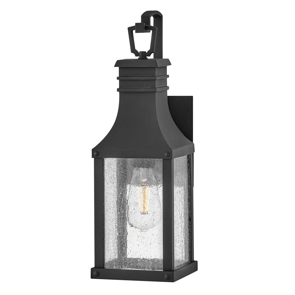 Medium Wall Mount Lantern - Black