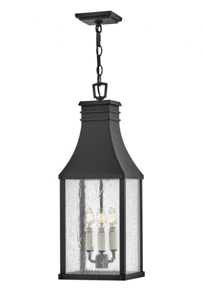 Large Hanging Lantern - Black