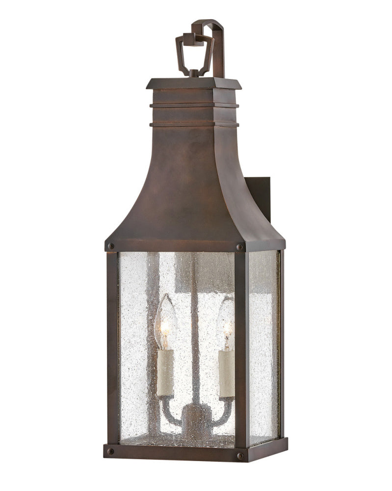 Large Wall Mount Lantern - Black|Combination Finishes|Copper