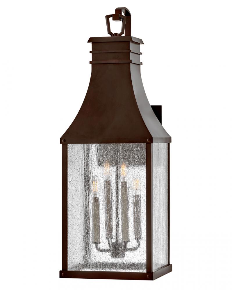 Extra Large Wall Mount Lantern - Black|Combination Finishes|Copper