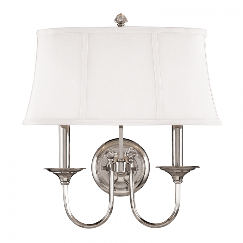 2 LIGHT WALL SCONCE