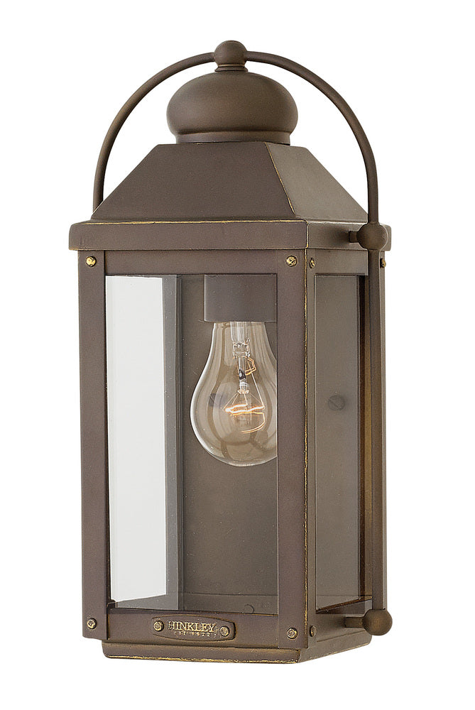 Small Wall Mount Lantern - Bronze