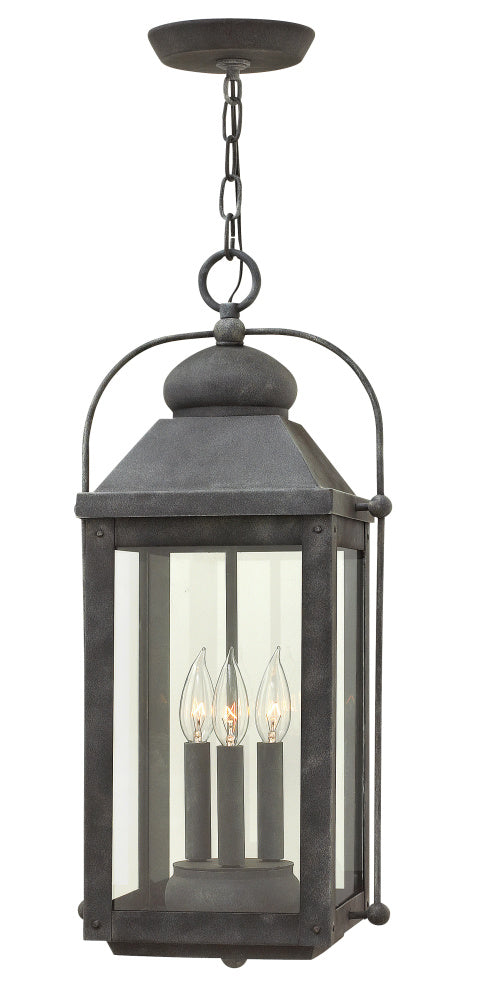 Large Hanging Lantern - Black|Miscellaneous