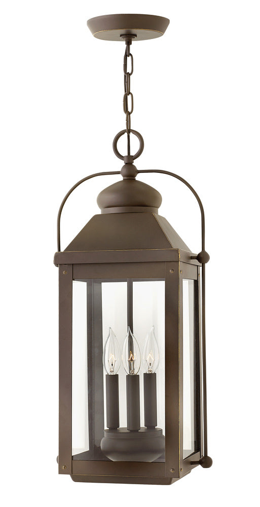 Large Hanging Lantern - Bronze