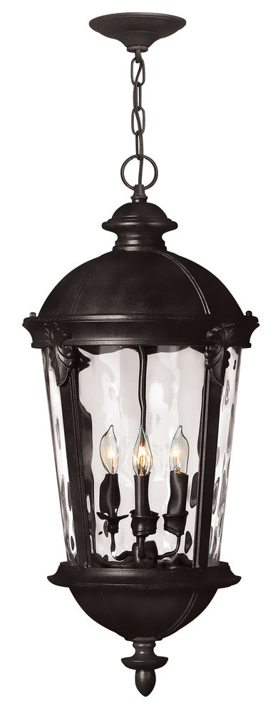 Large Hanging Lantern - Black