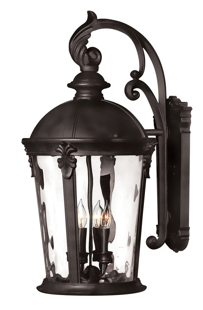 Large Wall Mount Lantern - Black