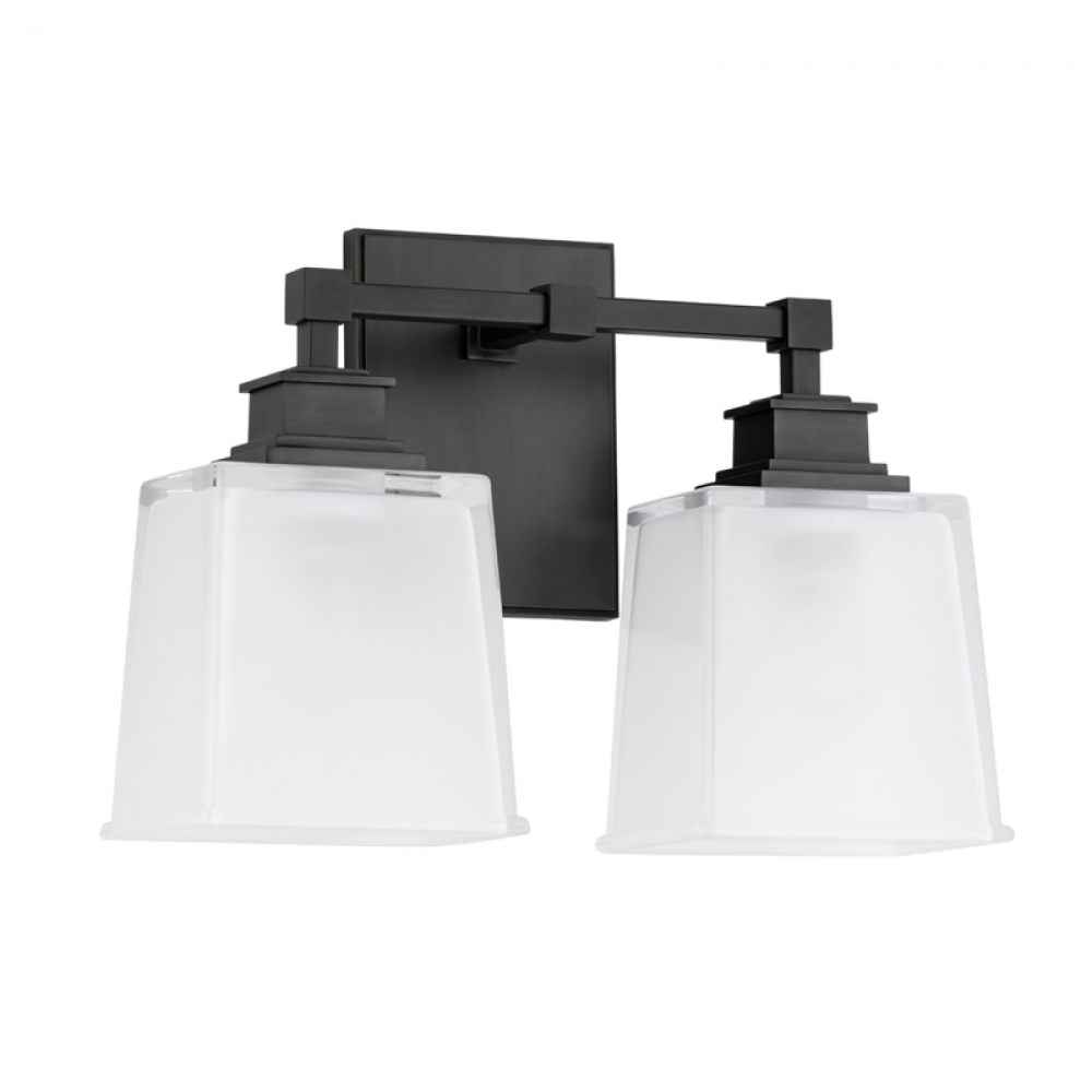 2 LIGHT BATH BRACKET