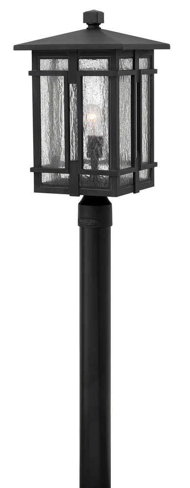 Medium Post Top or Pier Mount Lantern - Black