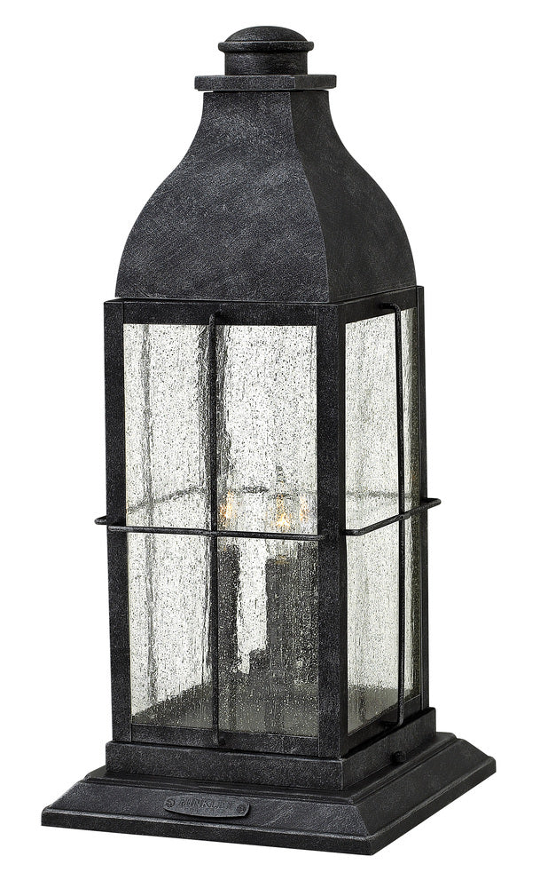 Large Pier Mount Lantern - Gray