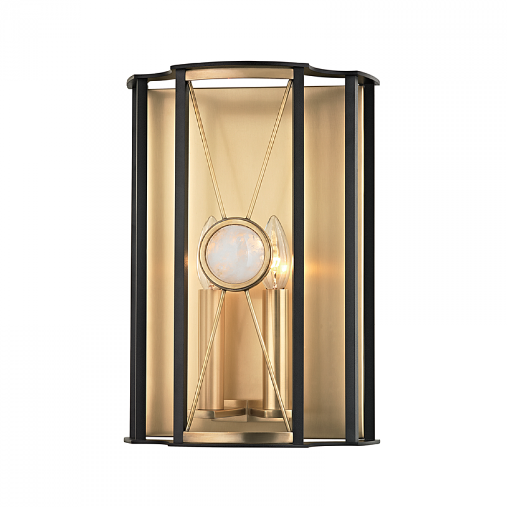 2 LIGHT WALL SCONCE