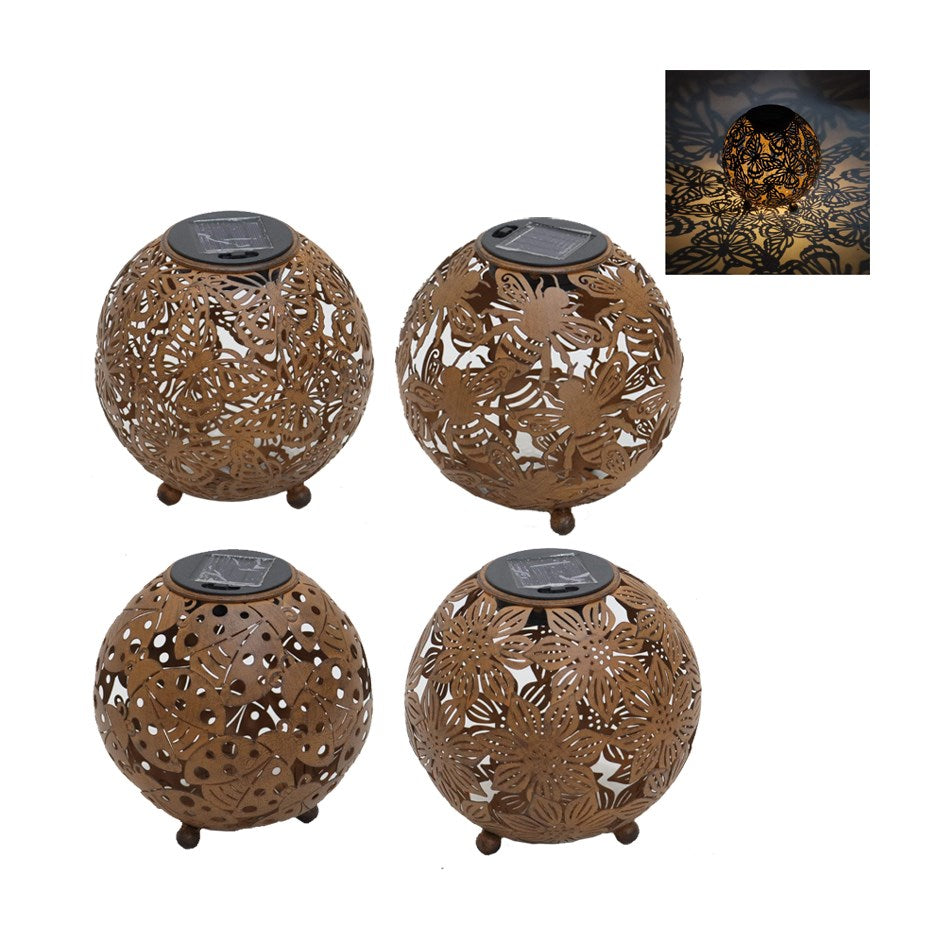 Set of 4 Solar Globe light