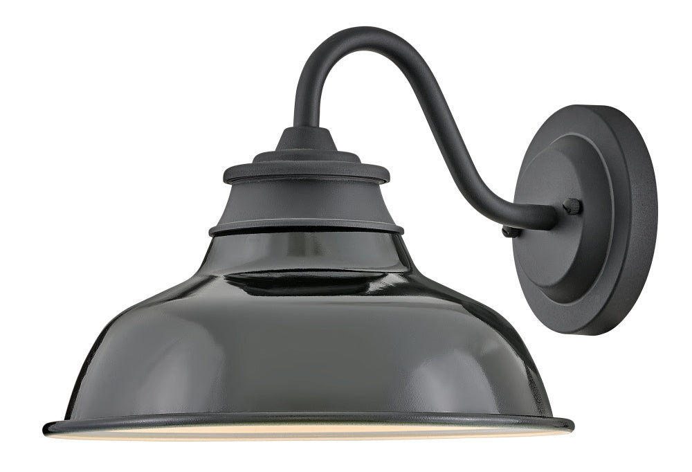 Small Gooseneck Barn Light - Black