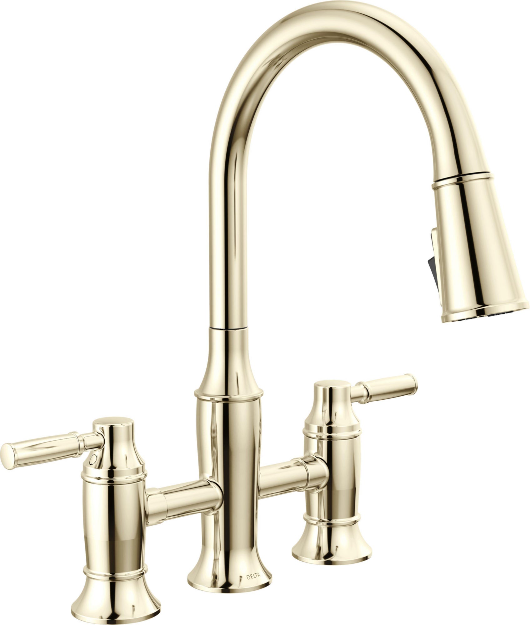 PULLDOWN BRIDGE POLISH NICKEL PRAY 2L