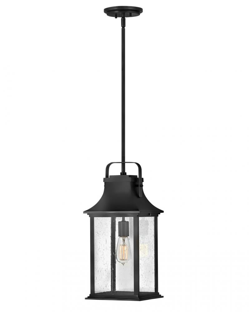 Medium Hanging Lantern - Black